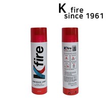 60년전통 한국소방 간이소화기 간이소화용구 가정용 휴대용, 5.화이어파이터119-370ml/440g