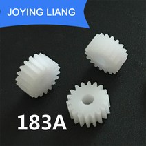 기어 단단한 폼 플라스틱 피니언 장난감 모델 기어 183A 0.5M 톱니 3mm 샤프트 개/로트, 01 18 Teeth_01 2.95mm
