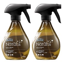 일본 Febreze 페브리즈 네츄럴 섬유탈취제 스프레이 유자 히노키 370ml 2팩