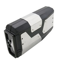 오토바이 도구 상자 bm-w r1250gs r1200gs lc 앰프에 맞는 왼쪽 브래킷 알루미늄 상자 모험 2002 2008 2018 자동차 도구 상자, 검은색