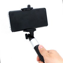 정말 튼튼한C타입 8핀 셀카봉 유선 길이조절 일체형 자유로운각도조절, C타입 블루