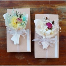 리리스 미니꽃다발 초콜릿&막대과자 화이트데이 발렌타인 여자친구 선물 단체선물, 화이트