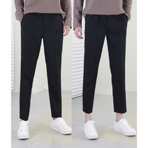 이너프데이 9부 10부 밴딩 스판 슬랙스 빅사이즈 남자 바지
