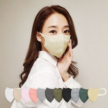 시노텍스 ePTFE프리미엄 새부리형 마스크 50매, 단품, 색상:화이트|사이즈:대형(L)