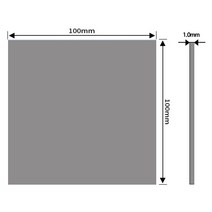 티놀지 써멀패드 서멀패드 6W 100mm x 100m x 1mm, T-6W10