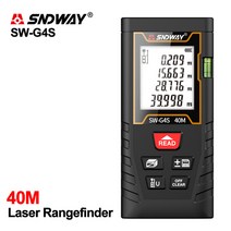[루루체리] 레이저 거리 측정기 40M 거리 측정 범위 미니 디지털 거리 측정기 SW-T4S 거리 측정기, 협력사, SW-G4S