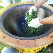 덖음솥 로스팅 기계 녹차 잎 수제 덖음 기계 볶음기, 낙타 수제 전기 웍   삼각대  세트