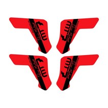 랩핑 데칼 자전거 브레이크 스티커 색상 변경 맞춤형 페인팅 액세서리, 09 MT7 Danny red