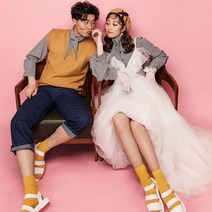 커플시밀러룩 웨딩촬영커플룩 허니문룩 스튜디오 커플