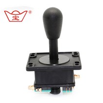 가정용 게임기 오락실 옛날 부품 원래 baolian 미국 스틱 happ 스타일 8 웨이 조이스틱 3pin 마이크로 스위치 usb 키트 아케이드 게임 자동 판매기 diy 부품, 없음
