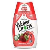 Wisdom Natural SweetLeaf Water Drops Delicious Stevia Water Enhancer Strawberry Kiwi 1.62 fl oz (48