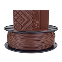3D-Fuel 3D 필라멘트 고온 터프 프로 PLA+ 초콜릿 브라운 1.75mm 1kg +/- 0.02mm 허용 오차 미국산 쉬운 인쇄 및 대부분의 3D 프린터 브랜드와 함