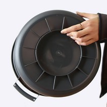 플라팜 컨테이너 다용도통 전용이동식받침대, 1set, 22리터 전용 이동식받침대 블랙