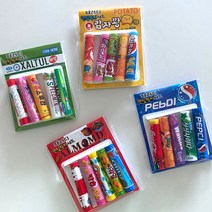 패러디연필캡4종세트 연필깍지 연필뚜껑 5개입x4, 단품