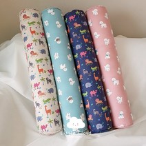 리틀클라우드 유아바디필로우 아기죽부인 애착베개 아기롱쿠션 유아롱쿠션 원형롱쿠션 롱쿠션 바디필로우, 루루비숑(핑크)