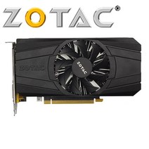 ZOTAC GTX1050Ti 4GD5 비디오 카드 NVIDIA GTX 10 시리즈 용 128bit GDDR5 그래픽 GeForce 1050Ti 4GB HDMI DVI 중고