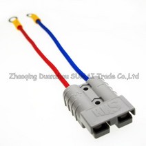 전장부품 색상 SMH 2P 50A 600V 전원 커넥터 배터리 플매트 카펫 러그 APC 인버터 지게차 전기차 용 1, 06 GRAY_03 20 PCS
