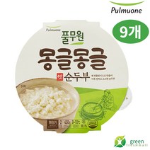 풀무원 몽글몽글 옛순두부 450g, 9개