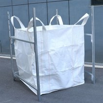 톤백마대거치대 톤백거치대 분리수거함 재활용 대형 건설 포대거치대 관공서, 1.1 너비 1.1 길이 1.3 높이 6