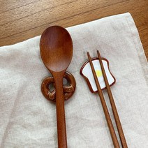 룸엔 베이커리 수저받침 연근 모양 젓가락 홀더, 1개, 식빵