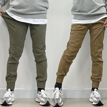 남자 남성 스판 빅사이즈 밴딩 카고/배기/조거 팬츠 S~4XL 3컬러