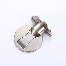 보이지 않는 마그네틱 도어 스톱퍼 스테인레스 스틸 펀치없는 방풍 기계식 자동 잠금 도어 스톱 도어 스톱퍼, 에이1