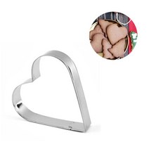 [모비딕컴퍼니] 과자반죽커터 돼지떡바만들기 크리스마스장식 수제쿠키만들기 쿠키모양틀, 잇★ 하트쿠키만들기 하트틀 하트모양틀 하트모양 쿠키커터, [좋아요]