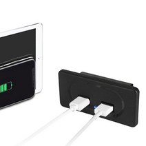 DIY 매립형 USB 포트 충전 가림막 듀얼 자가 장착 A DIY4.2A듀얼USB포트 매립형 시가소켓 볼트게이지 매립형시가소켓