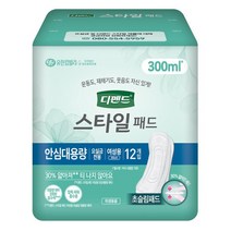 디펜드 여성용 스타일 패드 초슬림 안심대용량, 12개입, 8개