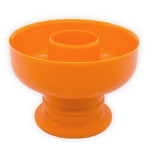 돌림판 홈베이킹 도넛 형 주방 디저트 빵 제과점 빵집 제빵 도구 커터 DIY 식품 쿠키 케이크 스텐실 제조기 금형, [01] 주황색