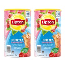 립톤 라즈베리 아이스티 믹스 대용량 Lipton Raspberry Iced Tea Mix 89.8oz 2.54kg 2개