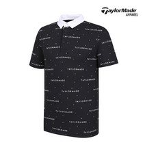 [테일러메이드] 남성 카라 반팔 티셔츠 TMTYK2156-199