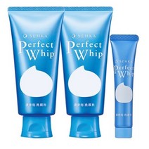 센카 퍼펙트 휩 페이셜 워시 클렌징 폼 120g 2p + 클렌징 폼 15g, 1세트, 225g