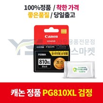 캐논 정품 PG810XL 검정 MP-237 245 258 268 276 287 486 497 MX-328 338 416 426 iP-27702772