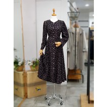 써스데이아일랜드 V 넥 파이핑 포인트 풀오픈 원피스 T218MOP255(1271094)