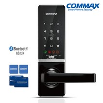 [무료설치] 코맥스 CDL-515M 무타공 카드키4개+번호키 블루투스(옵션) 내/외부강제잠금 허수기능 LED라이팅 저전압알림 강력한내구성 마스터번호[카드]기능 현관문 디지털도어락, CDL-505M