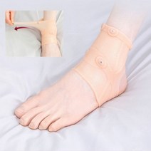 자석 실리콘 발목 보호대 압박 1쌍 복숭아뼈보호대 고정 지지대 테이핑 부목 보호대 발목, 단품
