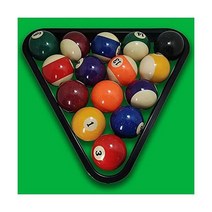 WALIKEN 삼각형 랙 당구대 볼 홀더 포지셔닝 당구 액세서리 매직 시트 큐 (헤비 듀티 플라스틱 15볼 랙), 헤비 듀티 플라스틱 15 볼 삼각