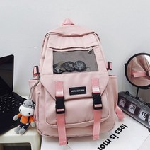 심플 앞 메쉬 주머니 생활방수 대용량 샤이즈 데일리 백팩