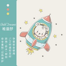 온열매트 발열 바닥 가정용 난방 가열 러그 거실용전기장판, T04-휴스턴로케츠 곰, C01-50X100cm