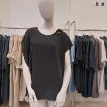 [프로그램] NC해운대점 90%파격할인 비즈장식 민소매 블라우스 P182B085-2