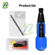 dcf887p2a 임팩드릴 USB 충전식 무선 전기 스크루 드라이버 배터리 사용 임팩트 드릴 도구, 01 blue