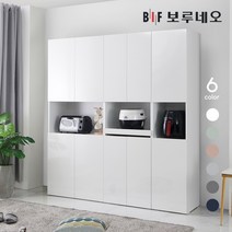 보루네오 쿠치나 주방 수납장 렌지대 부엌 상부장 틈새장 선반장 서랍장 틈새수납장 보조장 인테리어 미니 가구 주방장 부엌장, 400거울, 연그레이