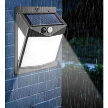 태양광 패널 무선 벽부 LED 조명 야외등 옥외등 계단, 상세이페이지 참고, 하이라이트 136LED 3단 센서등
