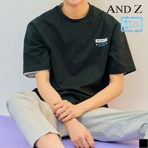 지오지아 앤드지 서핑 프린트 반팔 티셔츠 (BLA2TR1022)