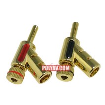 [폴리에이브이] Y형 고급 바나나플러그, 상세내용표시