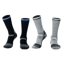 2 쌍 메리노 양모 열 양말 겨울 남성 여성 야외 스포츠 소프트 스키 하이킹 스노우 보드 Thermosocks Thicken, XL(43-47), Type D