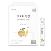 [빠른배송][천호엔케어] 국산 도라지 함유 배도라지청 스틱 10ml 100포 실속형, 1개