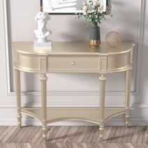 현관 복도 거실 반원 앤틱 이케아 콘솔 폭좁은 얇은 미니 협탁 화장대, A 900x320x880mm 콘솔