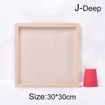 액자 포스터 그림 액자 포스터 그림 diy 빈 나무 사진 홀더 diy 점토 홈 나무 공예 파티 선물 바탕 화면 장식, j